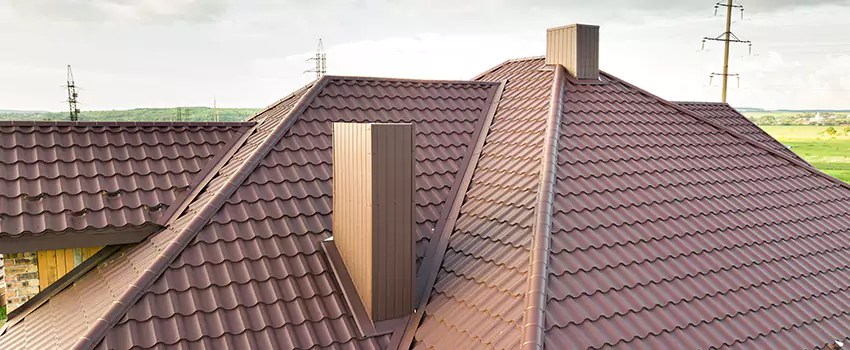 Residential Chimney Flashing Restoration in Grayslake, IL