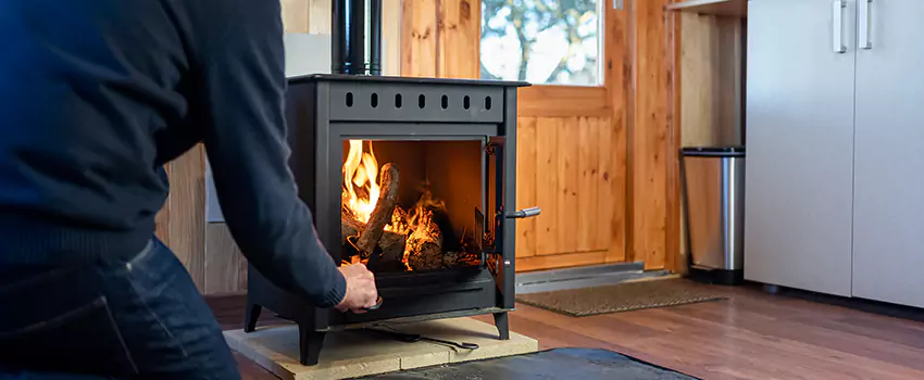 Open Hearth Wood Fireplace Installation in Grayslake, IL